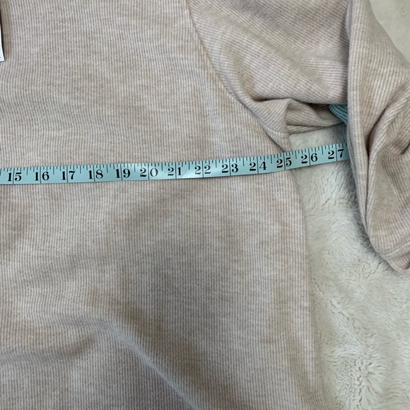 MNG Ribbed Beige Long Sleeve Top - Picture 3 of 7
